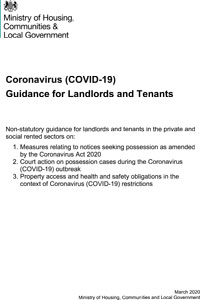 covid-19 advice for landlords